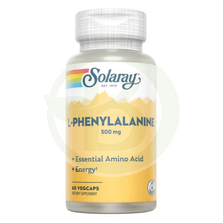 DL-Phenylalanine 500Mg. 60 Cápsulas Solaray