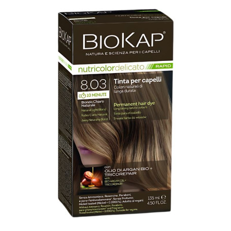 Rapid Delicato 8.03 Blond Clair Naturel 135Ml Biokap