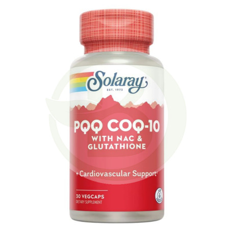 Pqq avec Q10 30 Capsules Solaray