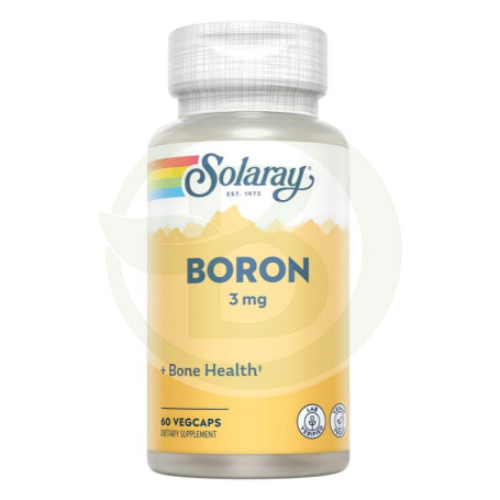 Boro Citrato 500Mg. 60 Cápsulas Vegetales Solaray