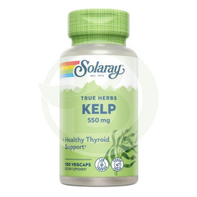 Kelp 550Mg. 100 capsules végétales Solaray