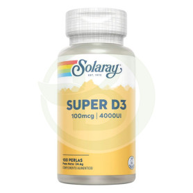 Super D3 4000Ui 100 Perles Solaray