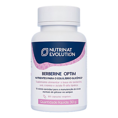 Berbérine Optim 60 Gélules Végétales Nutrinat Evolution