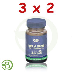 Pack 3x2 Relaxine 60 Gélules GSN