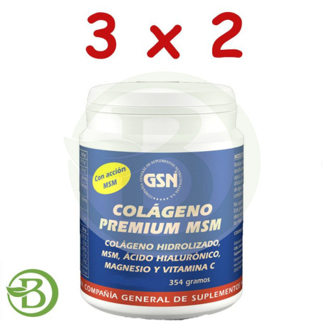 Pack 3x2 Colágeno Classic Limón 340Gr. G.S.N.