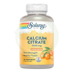 Citrate de Calcium 60 Comprimés Orange Solaray