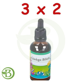 Pack 3x2 Extracto De Ginkgo Biloba 50 Ml Espadiet