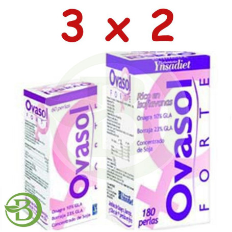 Pack 3x2 Ovasol Forte 60 Comprimidos Ynsadiet