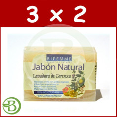 Pack 3x2 Savon à la Levure 100Gr. Bifemme