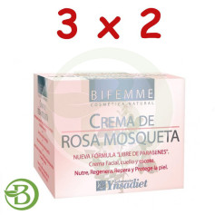 Pack 3x2 Crème à la Rose Musquée 50Ml. Bifemme