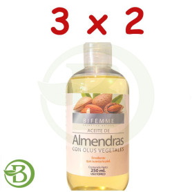 Pack 3x2 Aceite Almendras Dulces 250Ml. Bifemme