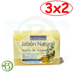 Pack 3x2 Savon d&#39;Argan 100Gr. Bifemme