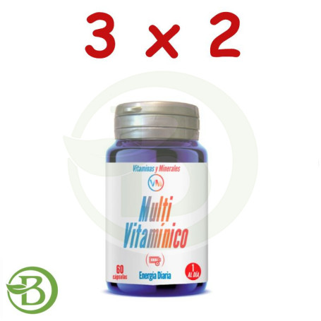 Pack 3x2 Multi Vitaminico 60 Capsulas Ynsadiet