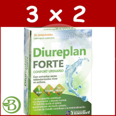 Pack 3x2 Diureplan Forte 30 Comprimés Ynsadiet