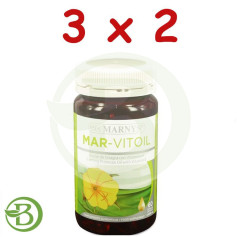 Pack 3x2 Mar-Vitoil 60 Gélules 1050Mg. marnys