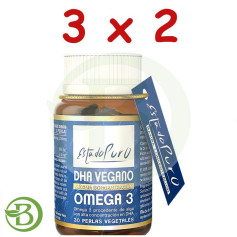 Estado Puro Dha Vegano Omega 3 30 Perlas Vegetales Estado Puro - Tongil