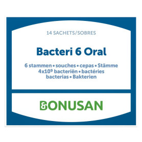 Bacteri 6 Oral 14 Enveloppes Bonusan