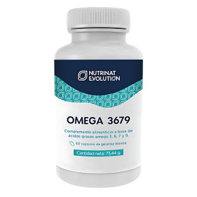 Omega 3679 60 Gélules de Gélatine Molle Nutrinat Evolution