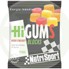 HIGUMS BLOCKS HIGH ENERGY CITRICO SIN CAFINA 40GR NUTRISPORT