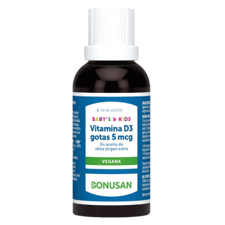 Vitamine D3 Enfant 30 Ml Bonusan