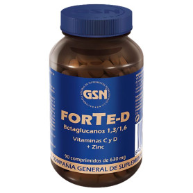 Forte-D Bétaglucanes+Vitamines C et D+Zinc 90 Comprimés GSN