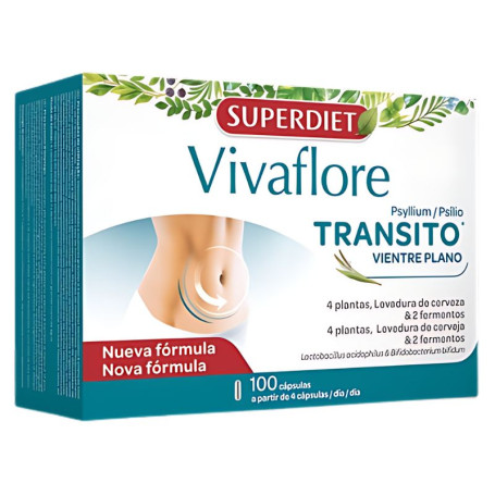 Vivaflore Transito 100 Gélules Superdiététiques