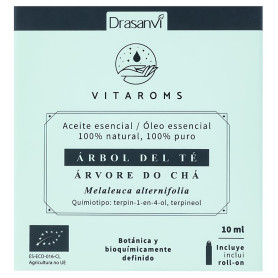 Huile Essentielle d&#39;Arbre à Thé Bio 10Ml Vitaroms Drasanvi