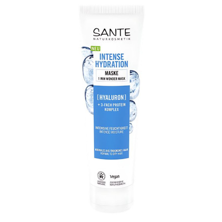 Masque Capillaire 1Min Hydratation Intense Hyaluronique 150Ml Sante