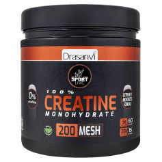 Créatine Monohydrate 200 Mesh 300G Sport Live Drasanvi