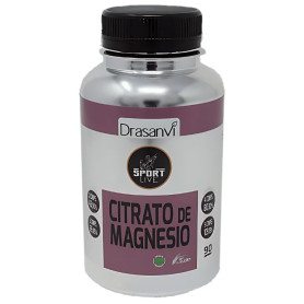 Citrate de Magnésium Minéral 90 Comprimés Sport Live Drasanvi