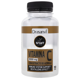 Vitamine C 1000Mg 90 Gélules Sport Live Drasanvi