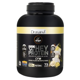 Isolat de protéine de lactosérum au chocolat blanc 2,2 kg Sport Live Drasanvi