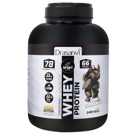 Concentré de Protéines de Whey Double Chocolat 2Kg Sport Live Drasanvi