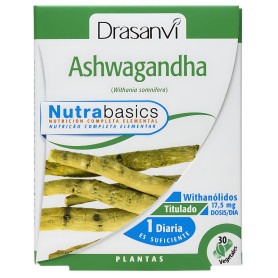 Ashwagandha 30 Gélules Nutrabasicos Drasanvi