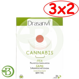 Pack 3x2 Cannabis Dol 36 Capsulas Drasanvi
