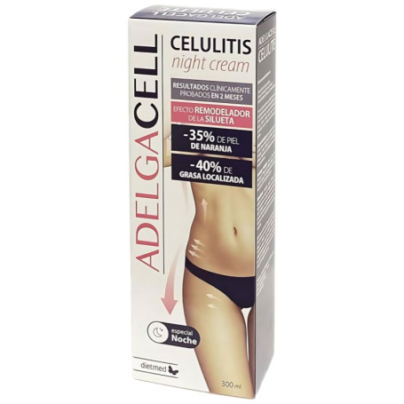 Adelgacell Crème De Nuit Cellulite 300 Ml Dietmed