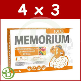 Pack 4x3 Memorium Total 30 Ampollas Dietmed