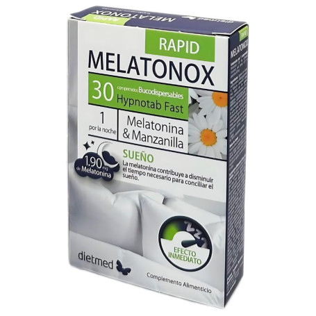 Mélatonox Rapide 30 Comprimés Dietmed