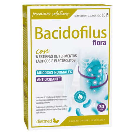 Bacidofilus Flore 30 Gélules Dietmed