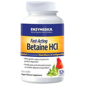 Bétaïne Hcl 120 Gélules Enzymedica