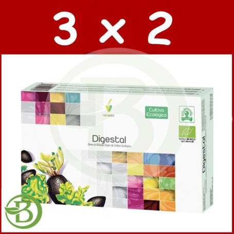 Pack 3x2 Digestal 20 Ampollas Novadiet