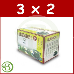 Pack 3x2 Herbodiet Like Clockwork 20 Filtres Régime Nova