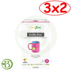 Pack 3x2 Herbodiet Ventre Plat 20 Filtres Régime Nova