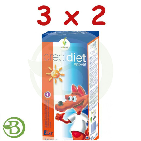 Pack 3x2 Crecidiet Apetit 250Ml. Npvadiet