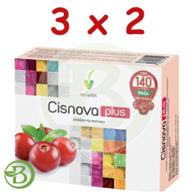 Pack 3x2 Cisnova Plus 60 Cápsulas Novadiet