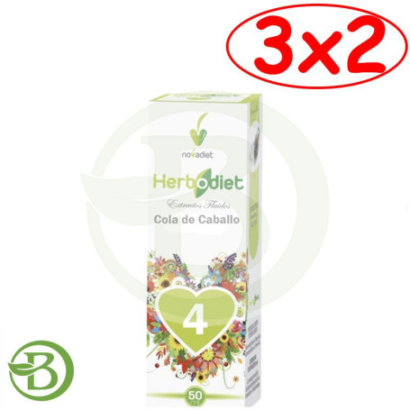 Pack 3x2 Extracto de Cola de Caballo 50Ml. Novadiet