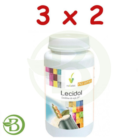 Pack 3x2 Lecidol 500Gr. Novadiet