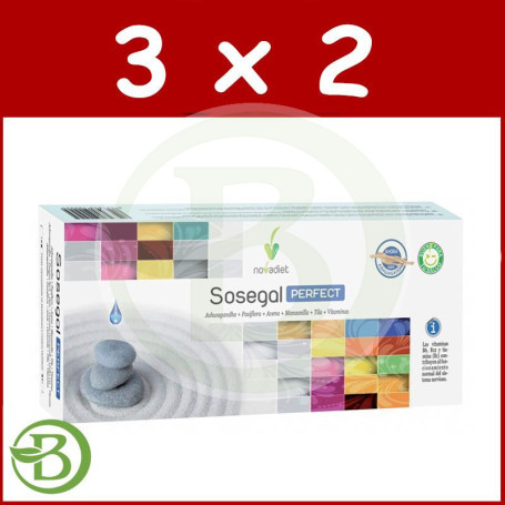 Pack 3x2 Sosegal Perfect 20 Ampollas Novadiet