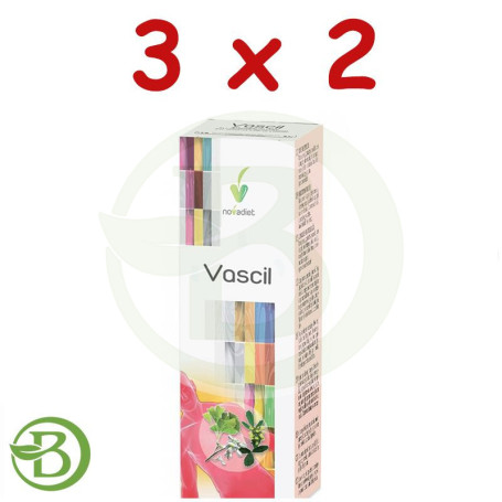 Pack 3x2 Vascil 30Ml. Novadiet