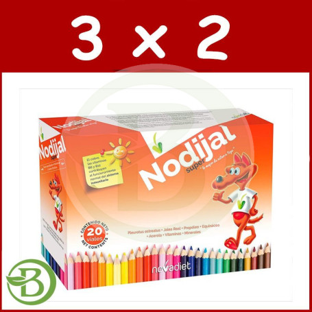 Pack 3x2 Nodijal Super 10 Viales Nova Diet